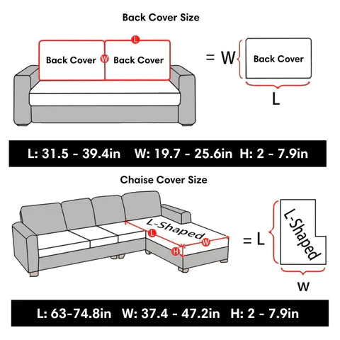 Magic Sofa Cover - Classic | Sectional Slipcovers - Premium 0 from Sofa Cover - Just $14.99! Shop now at Wellena